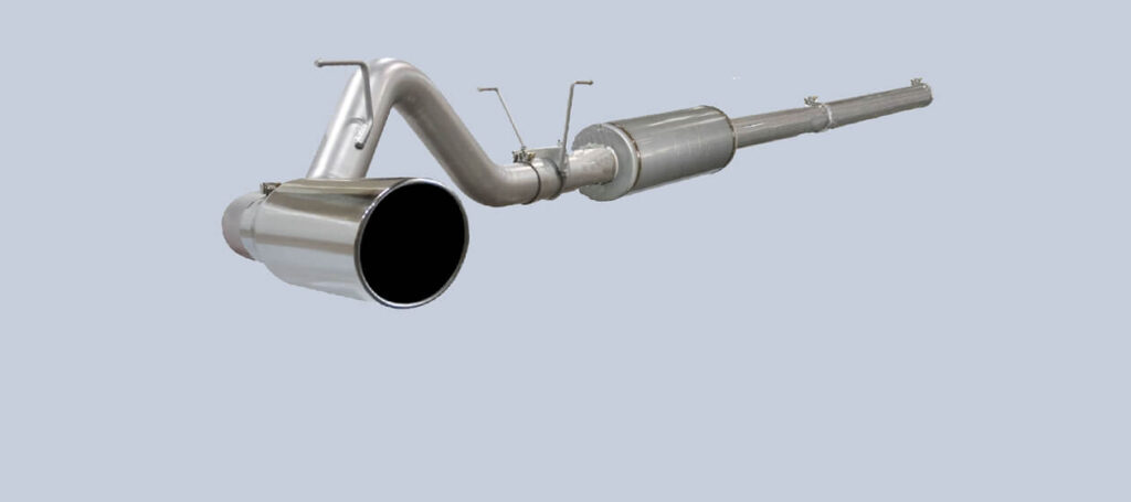 pino metal truck exhaust