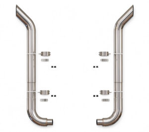 Chromed Exhaust Stack Kits